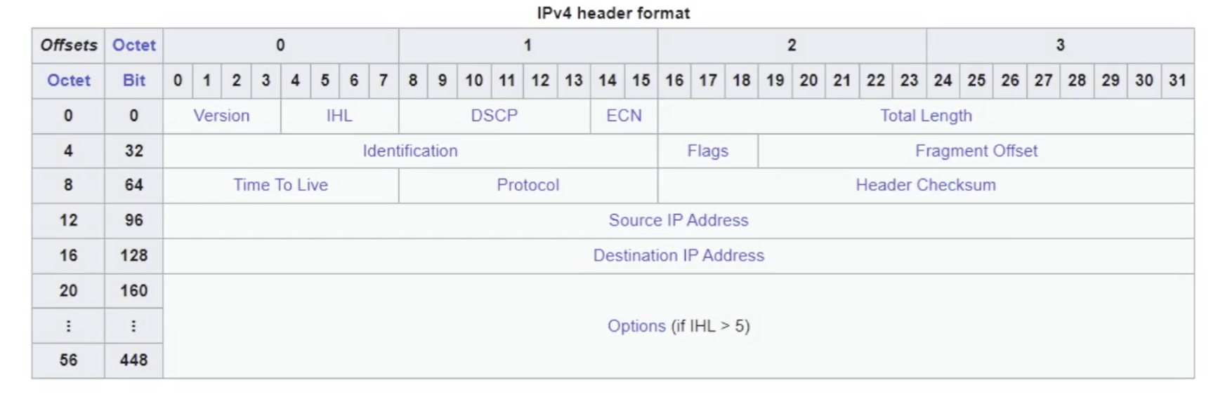 IPv4 Header
