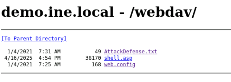 Payload upload confirmation
