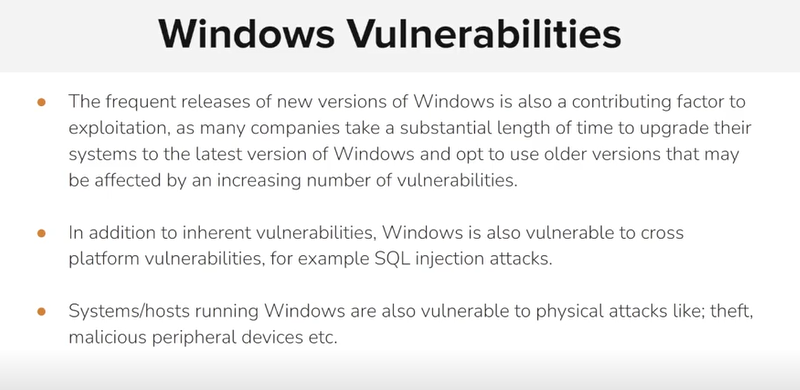 Windows Vulnerability 3
