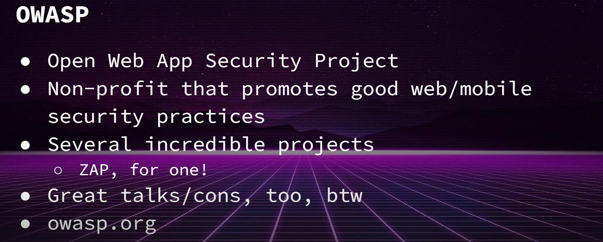 OWASP Top 10 Update Cycle