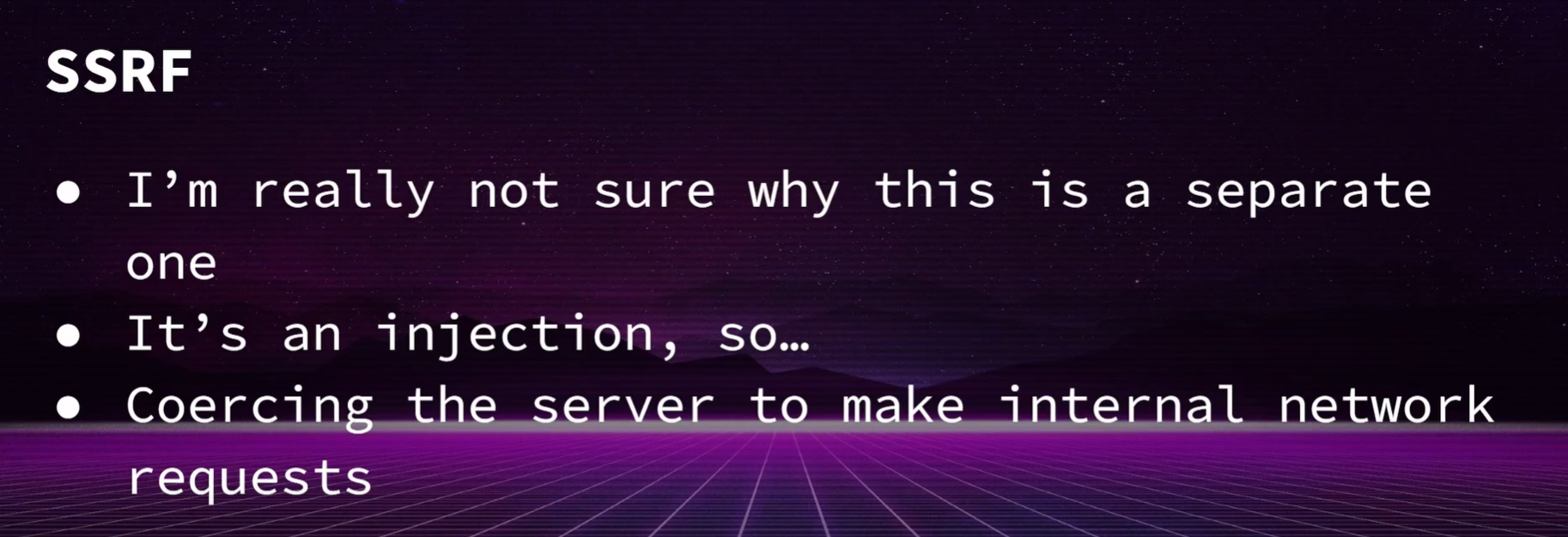 Server-Side Request Forgery